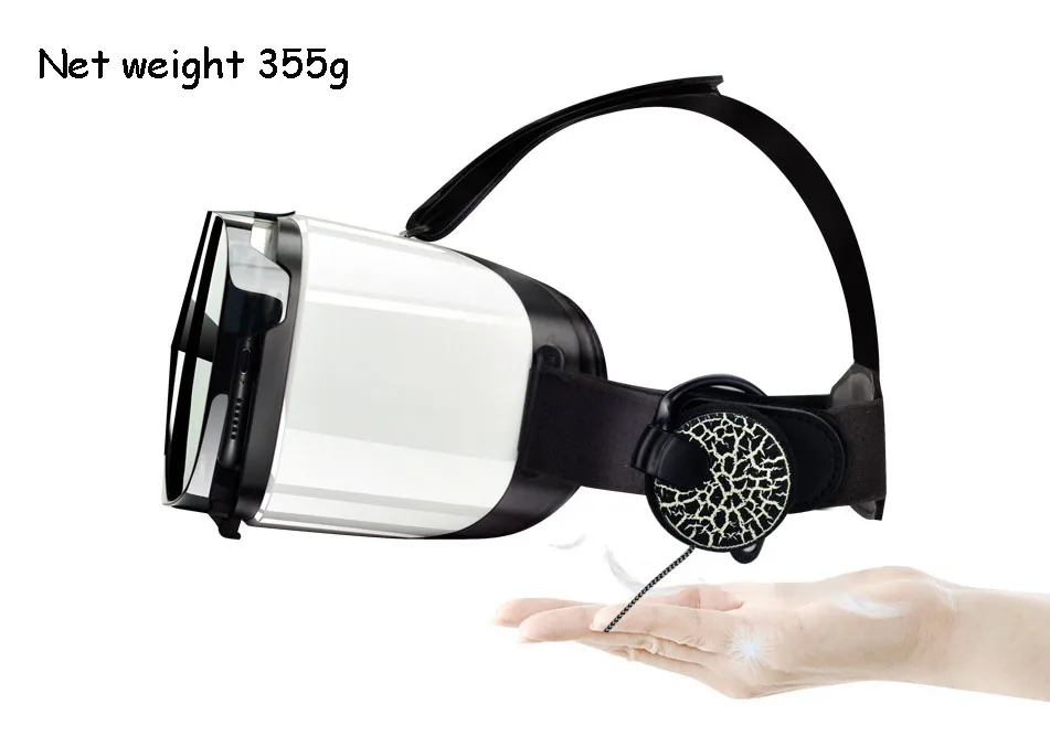 Biosafe VR Box 3D очки с дисплеем 6,3 ''4 K, гарнитура виртуальной реальности, стерео бокс для смартфонов Iphone 7X4,5'' до 6,3''