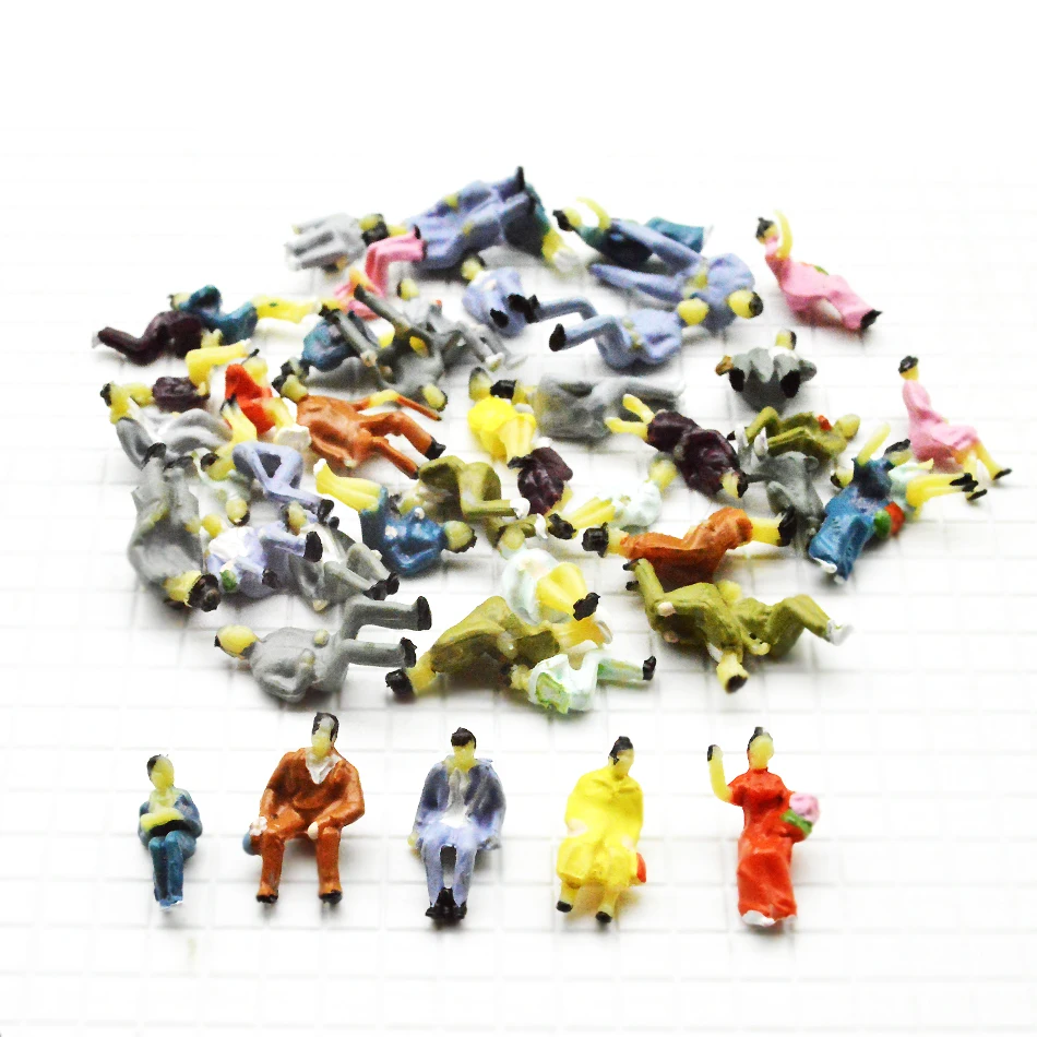 50 шт. модель железной дороги в масштабе 1/87|figures people|railway scaleho scale |