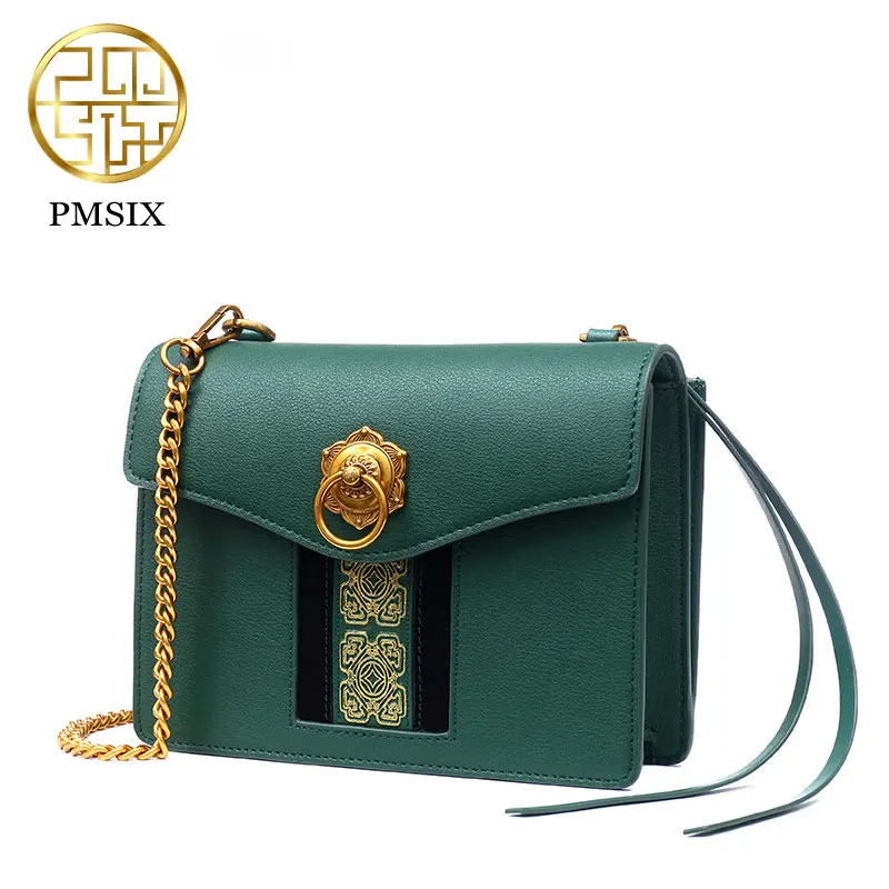 Women crossbody bag Pmsix 2017 New Split leather designer clutch bags fashion designer handbags ...