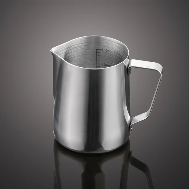 Special Offers 350ML 600ML Thickened Stainless Steel Espresso Coffee Milk Cup Mugs Caneca Thermo Frothing Pitcher Steaming Frothing Pitcher Special Offers 350ML 600ML Thickened Stainless Steel Espresso Coffee Milk Cup Mugs Caneca Thermo Frothing Pitcher Steaming Frothing Pitcher