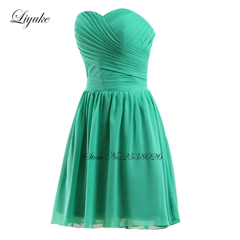 cocktail dress green color