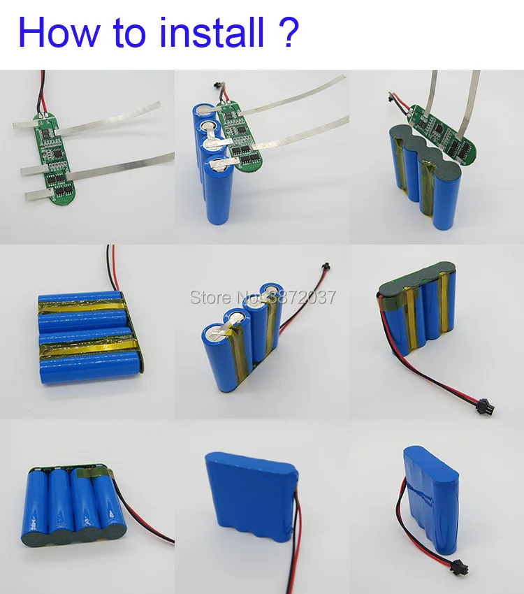 FZ2525-4pcs battery protection board-3