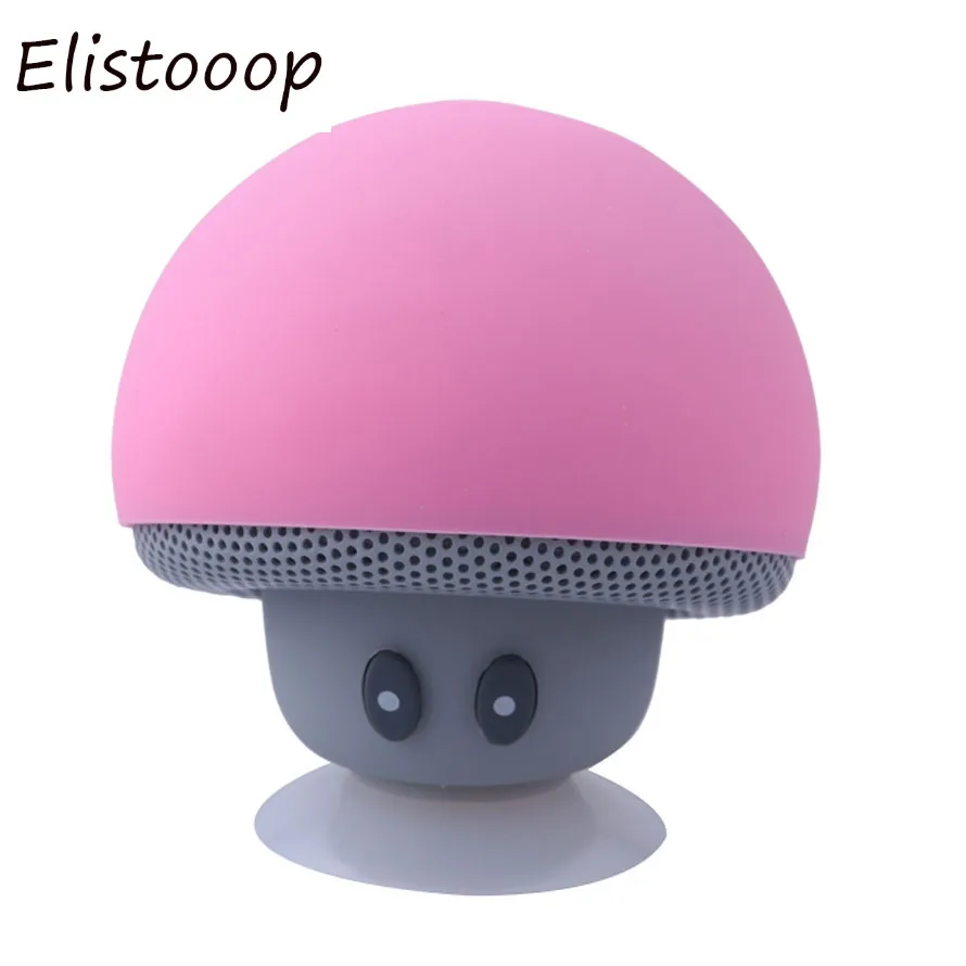 Elitooop новая мини Колонка в форме гриба Беспроводная Bluetooth 4 1 MP3 плеер микрофон