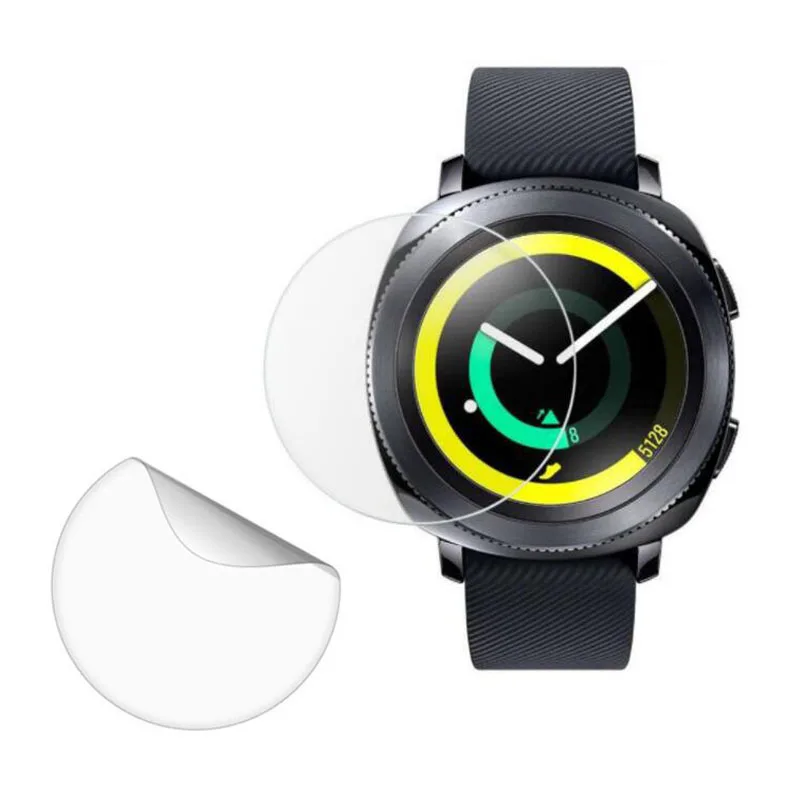 3pcs Soft Ultra Clear Protective Film Guard For Samsung Gear Sport Smart Watch Screen Protector