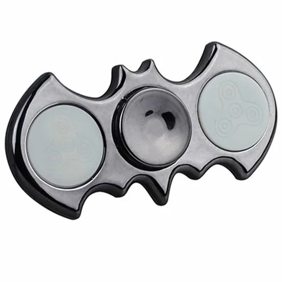 Batman Alumínio Ouro-banhado A Mão Luz Led Fidget Spinner Spinner Para  Alívio Do Autismo E Tdah Foco Presente De Ansiedade E Estresse Brinquedos -  Hélices Giratórias - AliExpress