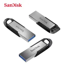 SANDISK – mini clé USB 3.0 Ultra Flair jusqu'à 150 mo/s, support à mémoire de 16GB 32GB 64GB 128GB, lecteur Flash haute vitesse, lecture Flash