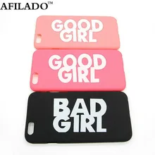 Moda Bonito BAD BOA MENINA Padrão Rígido de Plástico de Volta Ultra Fino cobrir para apple iphone 6 6 s 4.7 ”funny caso slim telefone Shell
