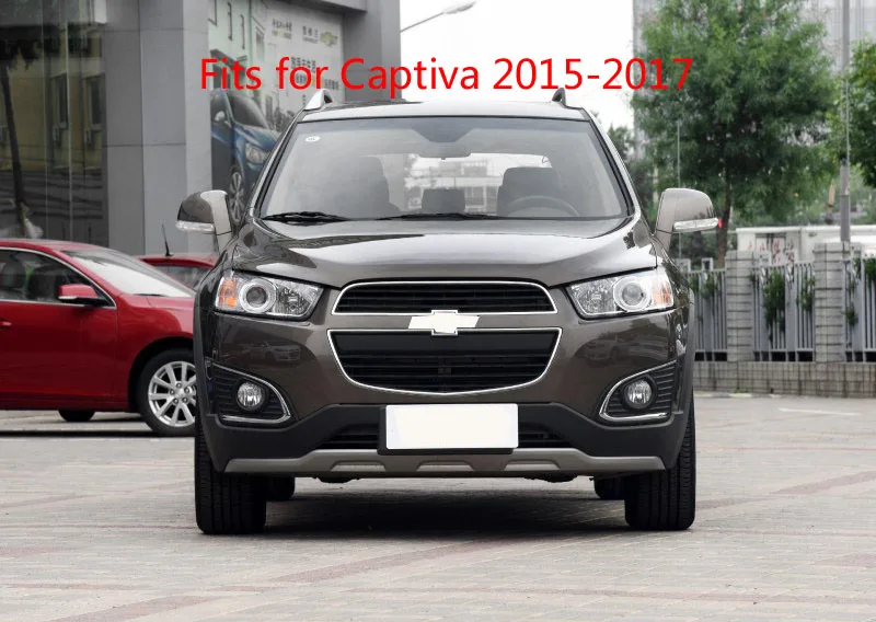 Для Chevrolet Captiva 2012-16 передняя решетка из нержавеющей стали сотовая сетка гриль