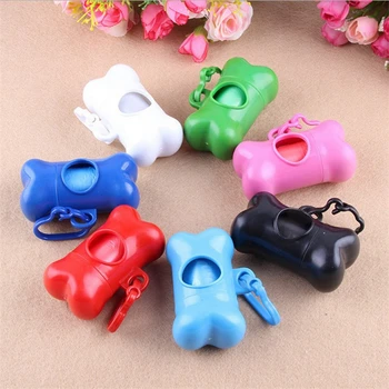 

Free Shipping+Wholesale bones type pet waste box with waste bags poop bag pet pooper scoopers,300pcs/lot