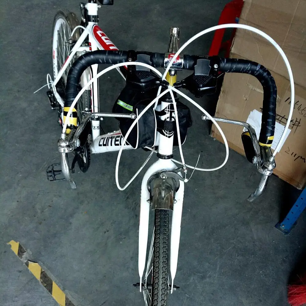 Aluminium Alloy Road Bicycle Dual Double Brake Lever Set for 22mm Handlebar 