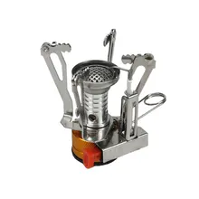 

High Quality Metal Camping Stove Butane Gas Stove for Camping Equipment Included Mini Portable Picnic Outdoor Stove Folding New