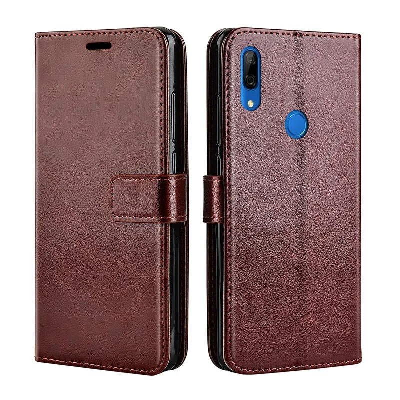 Кожаный флип-чехол для Huawei P smart Z 2019 чехол Psmart телефона Smart smartZ | Мобильные телефоны