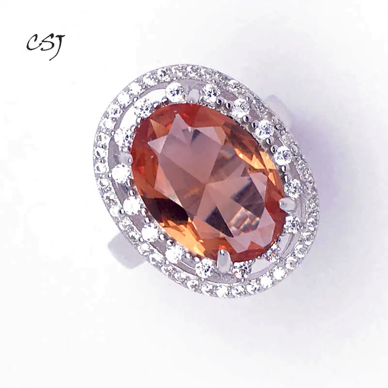 Csj Anello In Zultanite In Argento Sterling 925 Creato Con Cambio Di Colore In Zultanite Nuovo Design Gioielli Da Donna Regalo Di Nozze Per Feste
