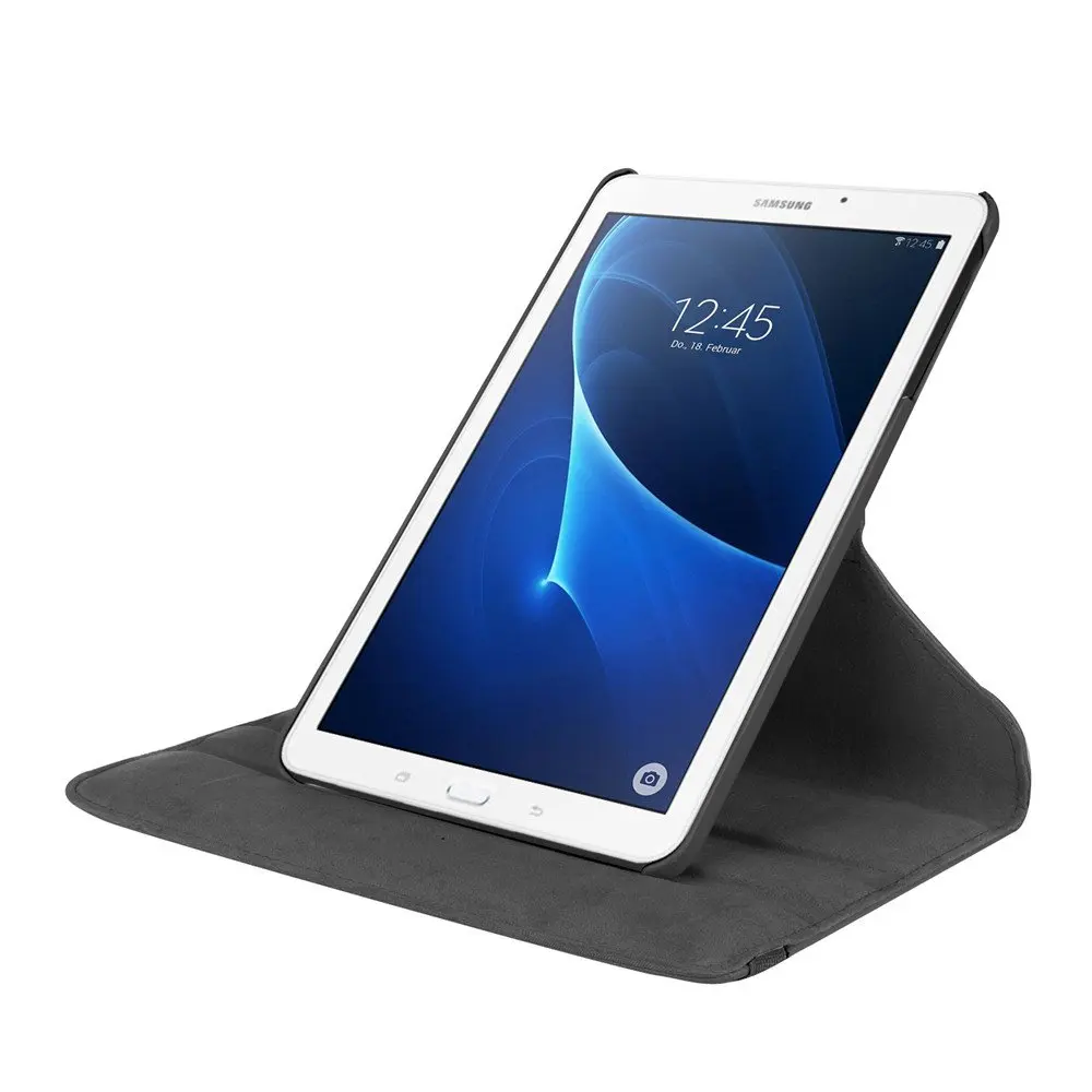 360 Вращающийся из искусственной кожи чехол для Samsung Galaxy Tab A 7,0 SM T280 SM T285 чехол Tab A6 7," выпуска песок держатель Funda Capa