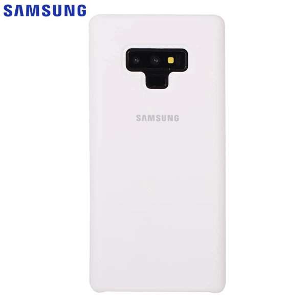 Samsung силиконовый чехол для телефона samsung Note9 Note 9 N960F Модный мягкий чехол противоударный чехол для мобильного телефона - Цвет: White