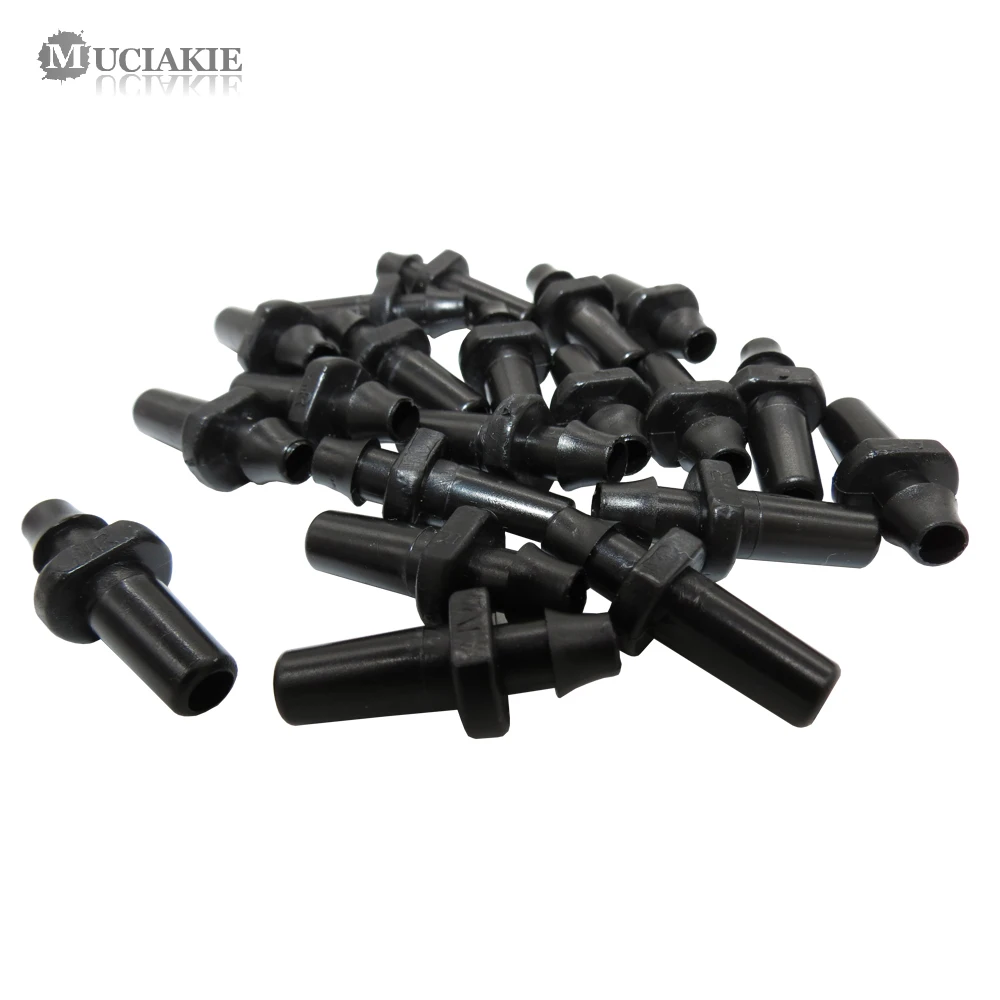 50 шт. OD 5.8 6.4mm с коническим отверстием производства x 1/4 ''Barb разъемы