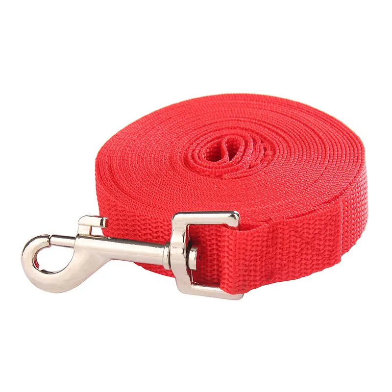 Dog Leash For Medium Large Dogs Pet Puppy Cat Walking Training Lead Rope Big Dog Nylon Rope Long Leashes 6m 10m 15m 20m 30m 50m 