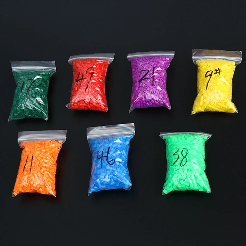 

1000 PCS/ Bag 5mm Hama Beads 7 Colors For Choose Kids Education Diy Toys 100% Quality Guarantee New Perler Beads Wholesale