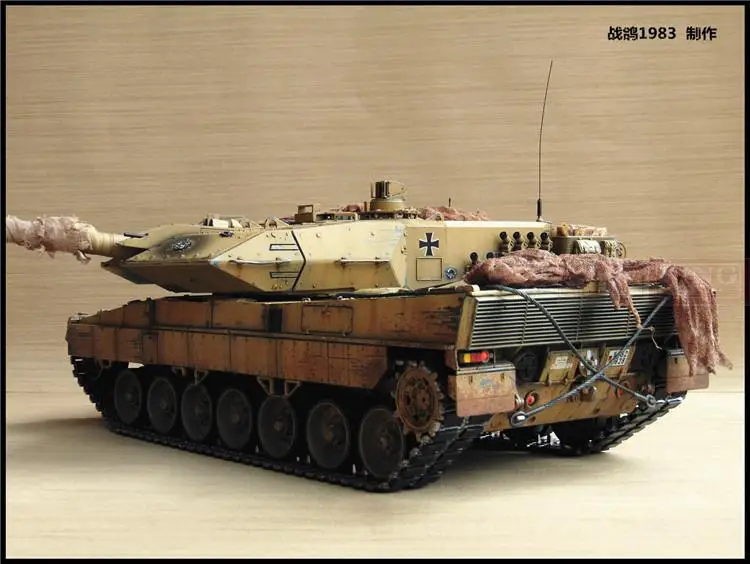 KNL HOBBY Heng Long 1: 16RC Leopard 2 Модель бака с дистанционным управлением два литейных