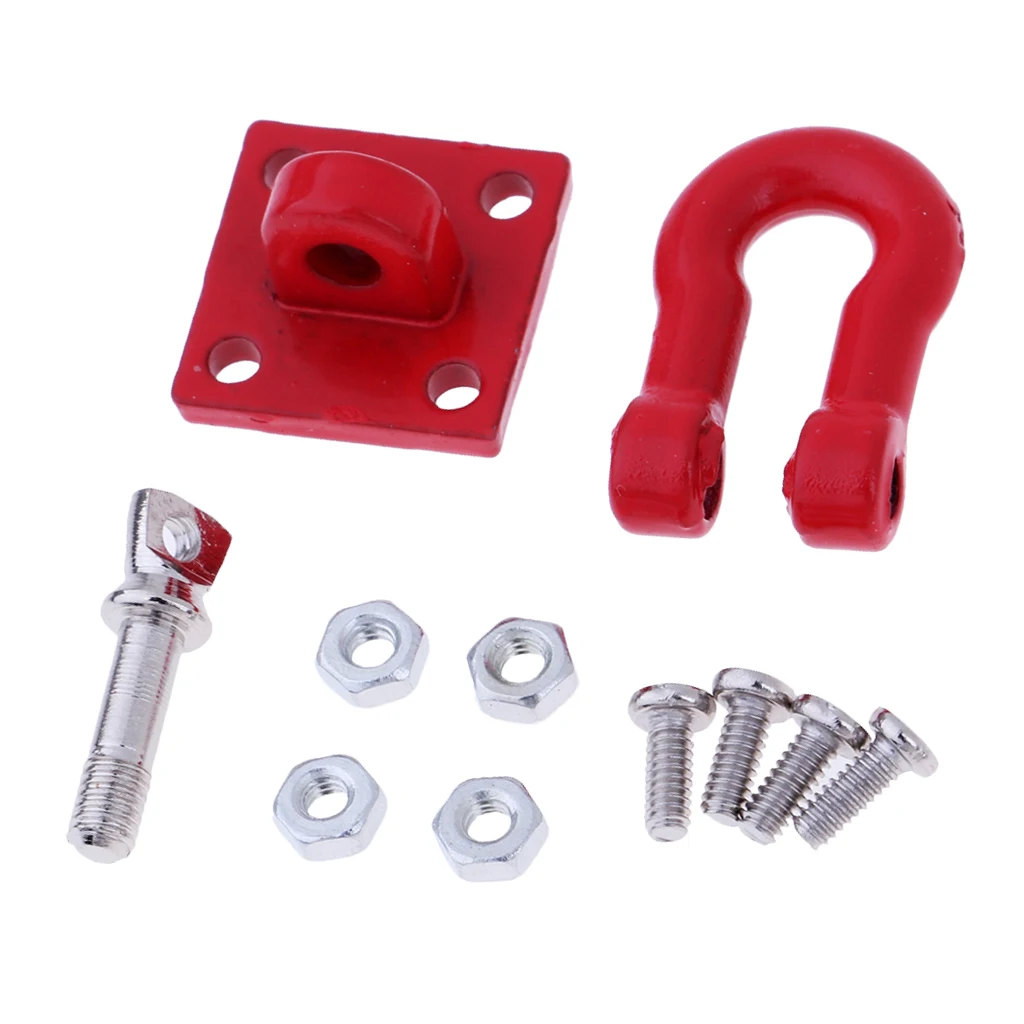 1/16 Scale RC Military Truck Car Model Tow Hook Shackle for WPL JJRC Q60 Q61