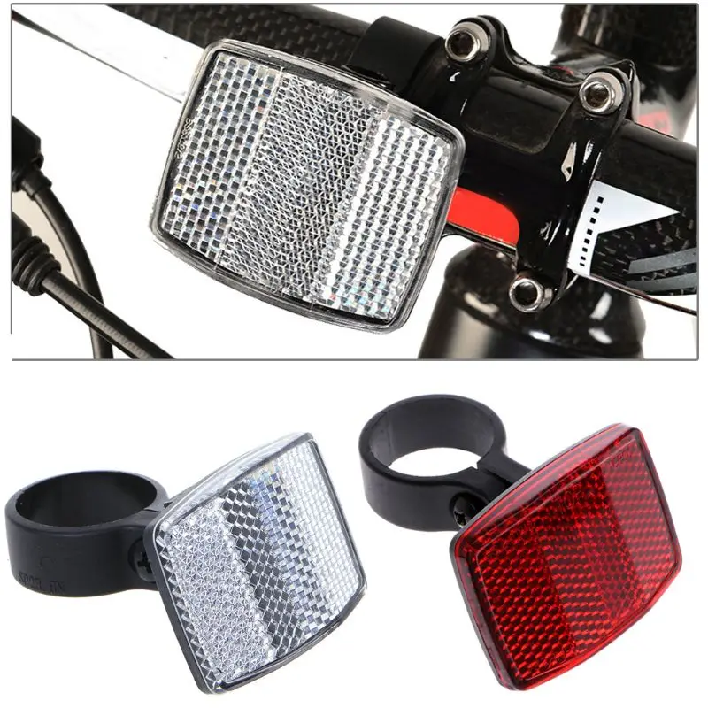 Flash Deal Bicycle Front Rear Reflective Lens MTB Road Bike Automatic Reflector Cycling Warning Light Bike Bicycle Accessorie 4