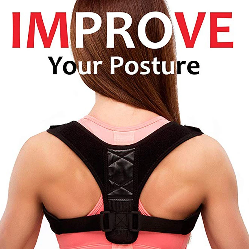 

Adjustable Back Posture Corrector Clavicle Spine Back Shoulder Lumbar Brace Support Belt Corset Orthopedic Brace Posture Correct