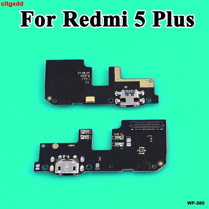 Модуль микрофона + плата с USB портом для зарядки гибкий кабель соединитель Xiaomi Redmi