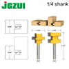2pc Mini Tongue & Groove Router Bit Set - 1/4