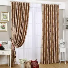 Обработки Термальность изоляции полное затемнение Роскошные Шторы, двусторонняя современный Шторы