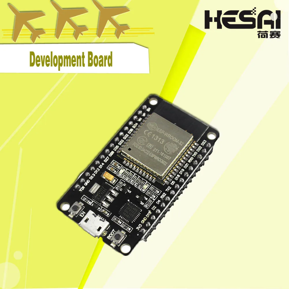 

ESP32 Development Board WiFi Development Board ESP-32 ESP-32S Bluetooth Ultra-Low Power Consumption Dual Core Similar ESP8266