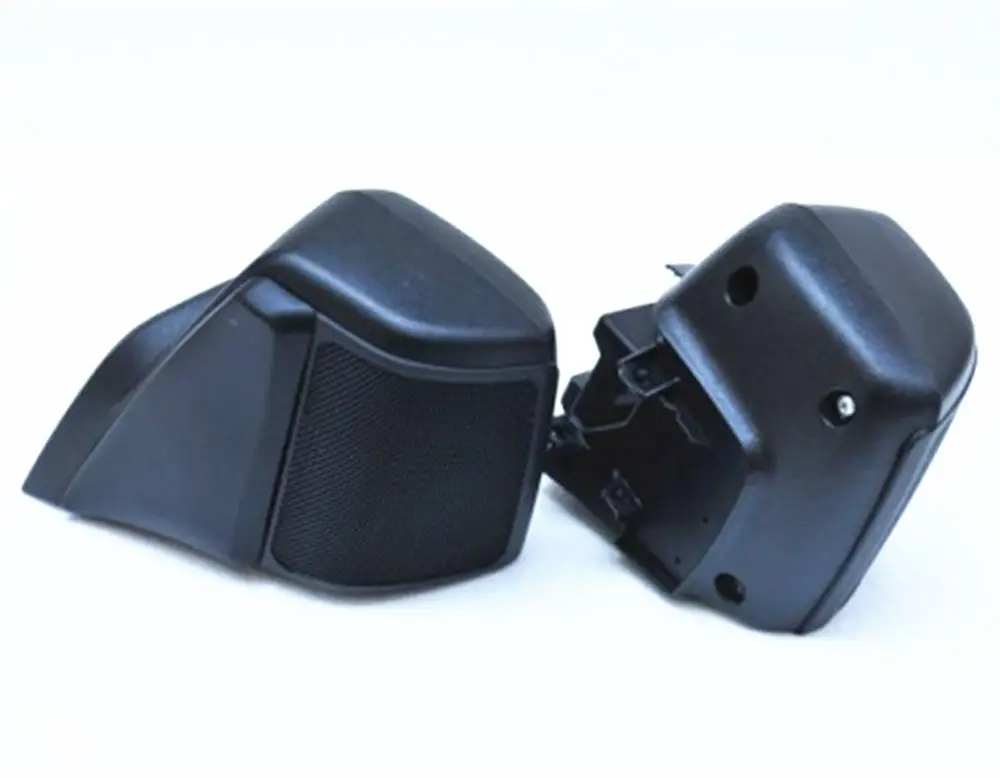 Motorcycle Upper Speaker Cover Loudspeaker Box Shield Black Fairing