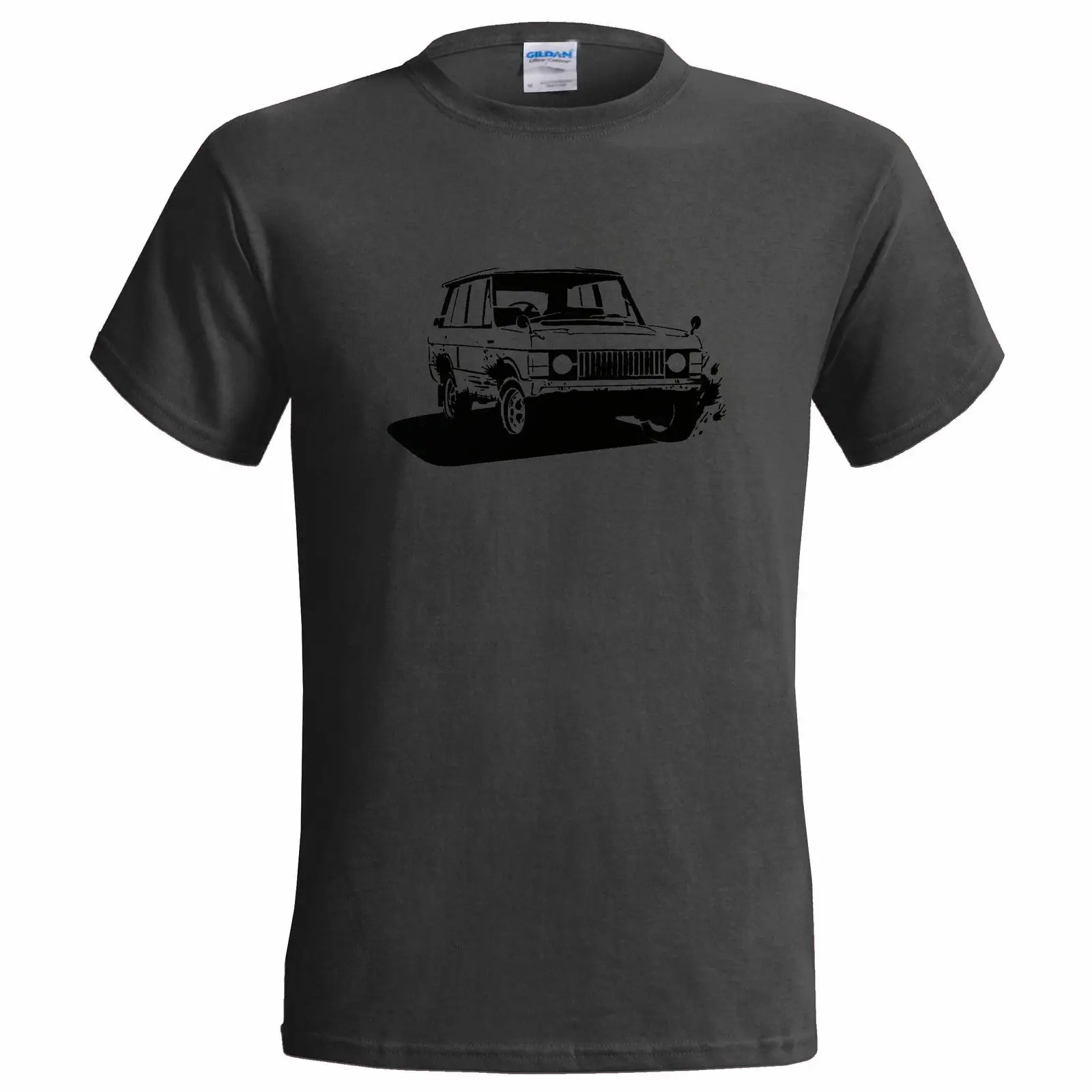

2018 New T Shirts Range Rover Stencil Men's T Shirt Classic Car Retro Off Road 4 X 4 Sporter SUV 100% Cotton Brand New T-Shirts
