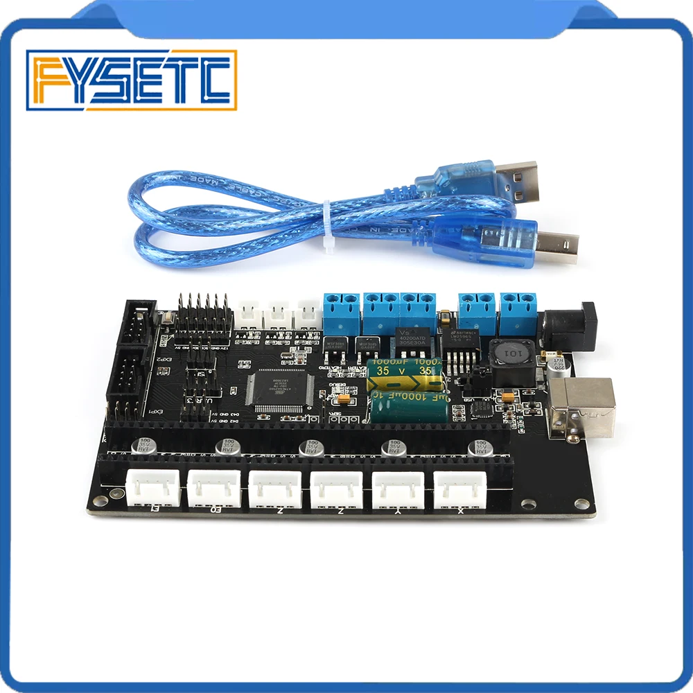 

3D Printer Motherboard TriGorilla Mainboard Compatible Mega2560 & RAMPS1.4 Integrated Controller Board For Kossel Prusa i3 CNC