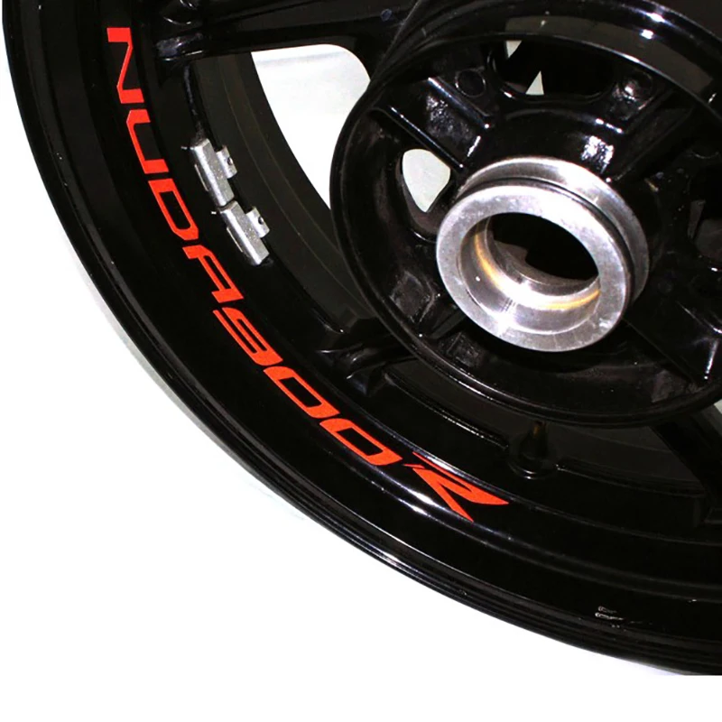 Motorcycle Wheel Sticker Decal Reflective Rim Bike Motorcycle Suitable