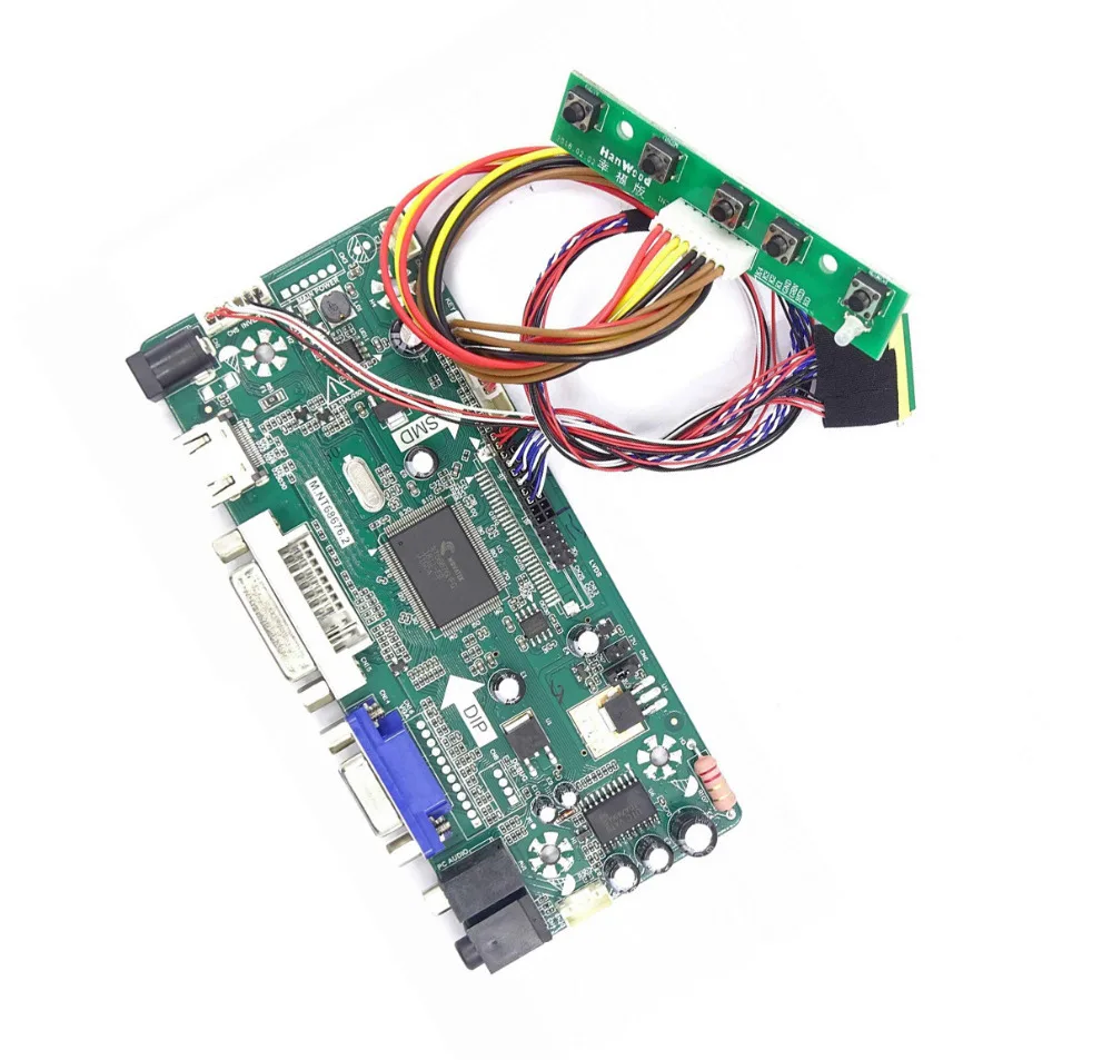 M.NT68676 HDMI DVI VGA LED набор для платы ЖК-контроллер DIY LTN156AT30/LTN156AT32 1366X768 панель экрана |