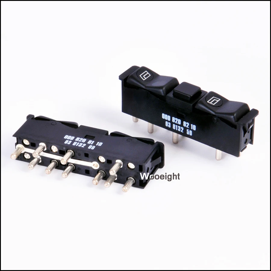 Car Accessories 0008208110 0008208210 Power Window Switch Left Right Pair Fit For Mercedes Benz W123 W201 W126 380SEL C126 (3)