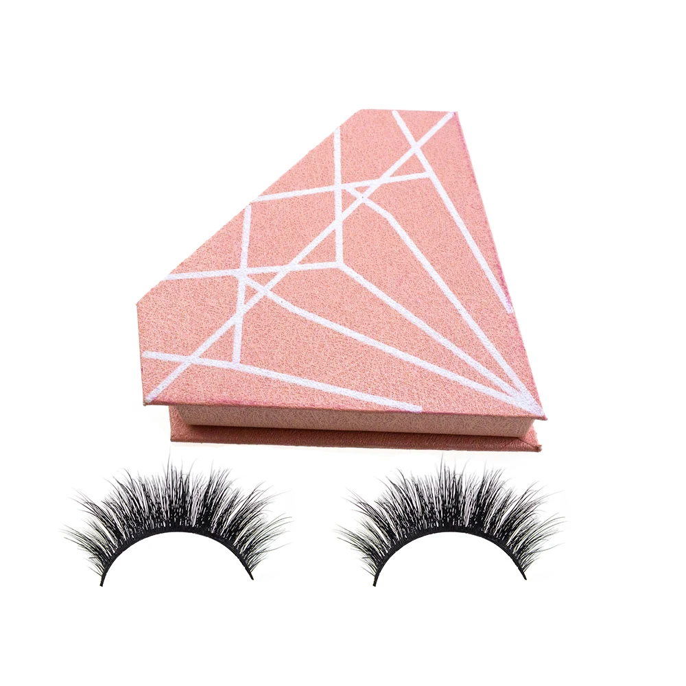 

CROWN LASHES eyelashes box private label 3d mink eyelashes eyelash packaging box faux mink lashes false eyelashes