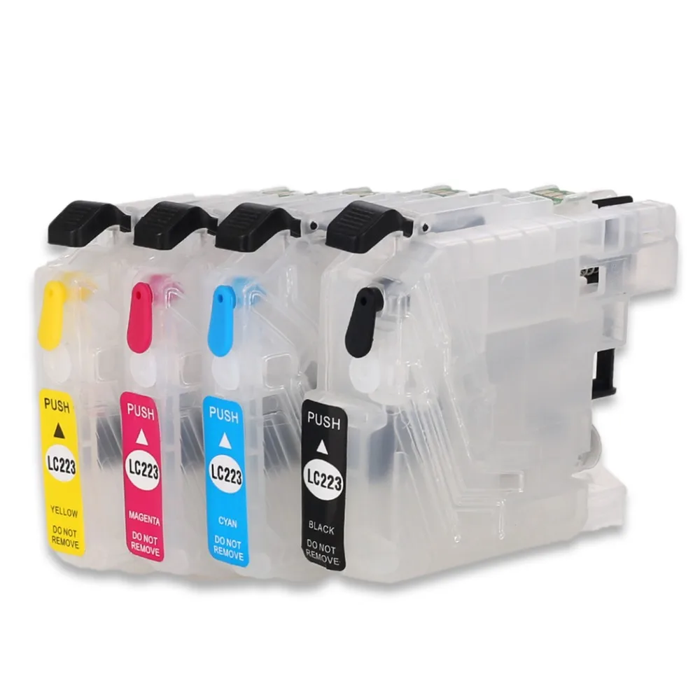 

LC223 Refillable Ink Cartridge For Brother DCP-4120DW MFC-J4420DW J4620DW J4625DW MFC-J5320DW J5620DW J5625DW J5720DW Printers