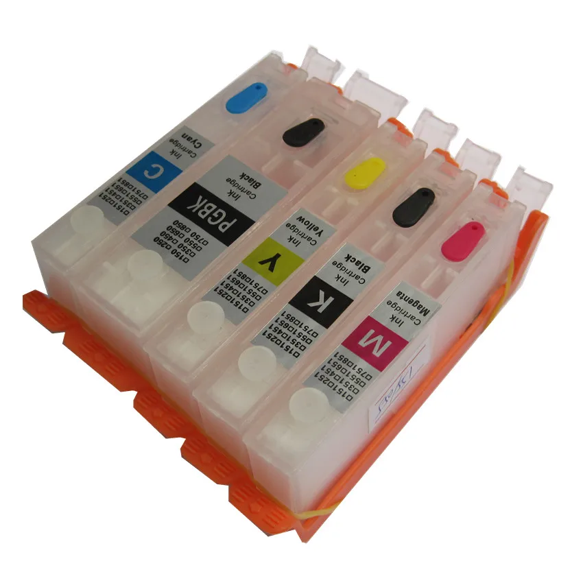 

PGI-450 CLI-451 refillable ink cartridge for canon PIXMA  MG5440 MG5540 MG5640 MG6440 MG6640 MG7540 Ip7240 MX924 IX6540 IX6840