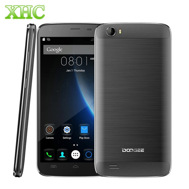 DOOGEE T6 Pro 32GB ROM LTE 4G Mobile Phone 6250mAh Android 6 0 Smartphone MT6753 Octa