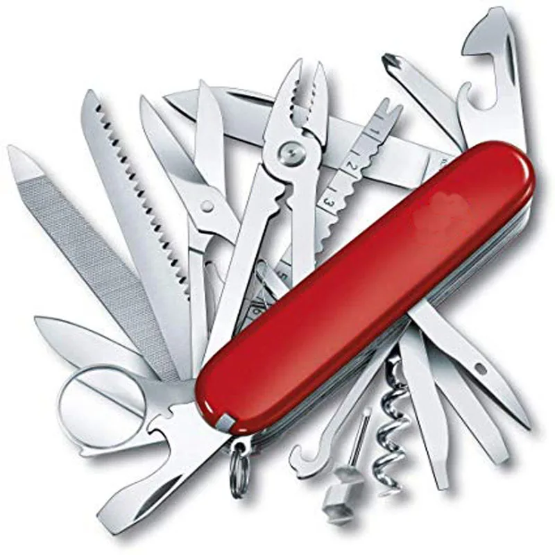 

swiss fold army edc gear knife survive pocket camp outdoor multiuso champ tool multitool multi tool multipurpose multifunction