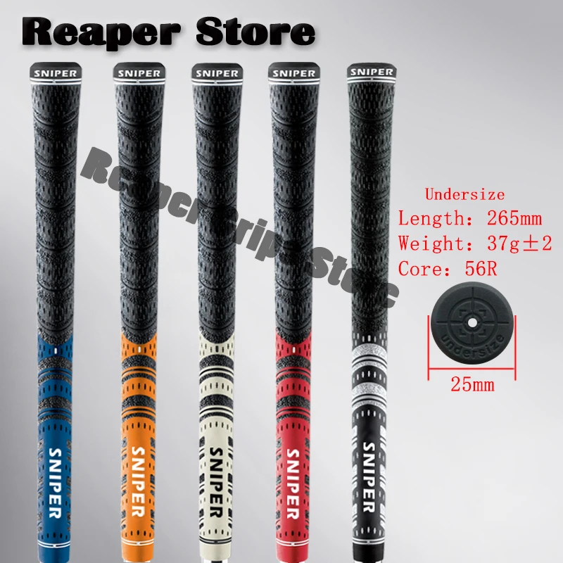 

SNIPERGRIPS Classic style Multi Compound Cord Undersize Golf Grip Standard 13 pcs/lot Multi Colors Available