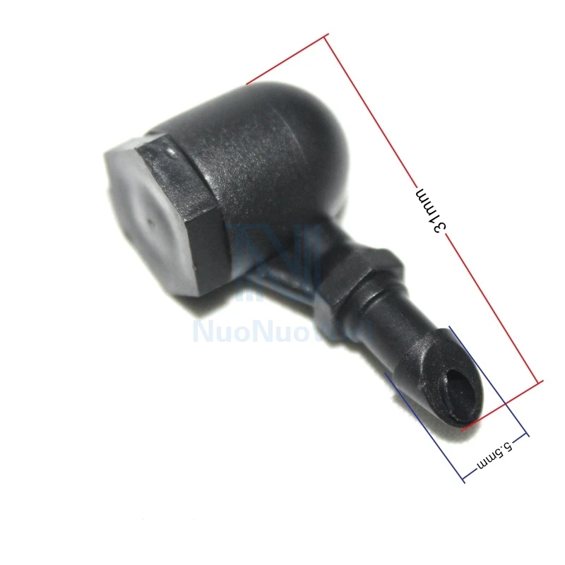 NuoNuoWell 10X класс Push вперед распылительные сопла Micro Water Jet спринклер соединение 1/4