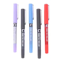 1 шт. красочные гелевые ручки 0,5 мм средние цветные чернила Бизнес роллербол ручка Канцтовары офисный школьный поставка