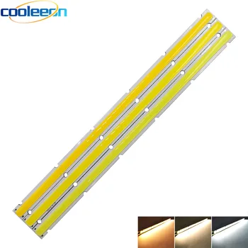 

COOLEEON 250*12mm LED Light Strip COB Bulb LED Lamp 12V DC 10W Lighting Source 25cm Bar Lights for Auto Car Working Lamps DIY