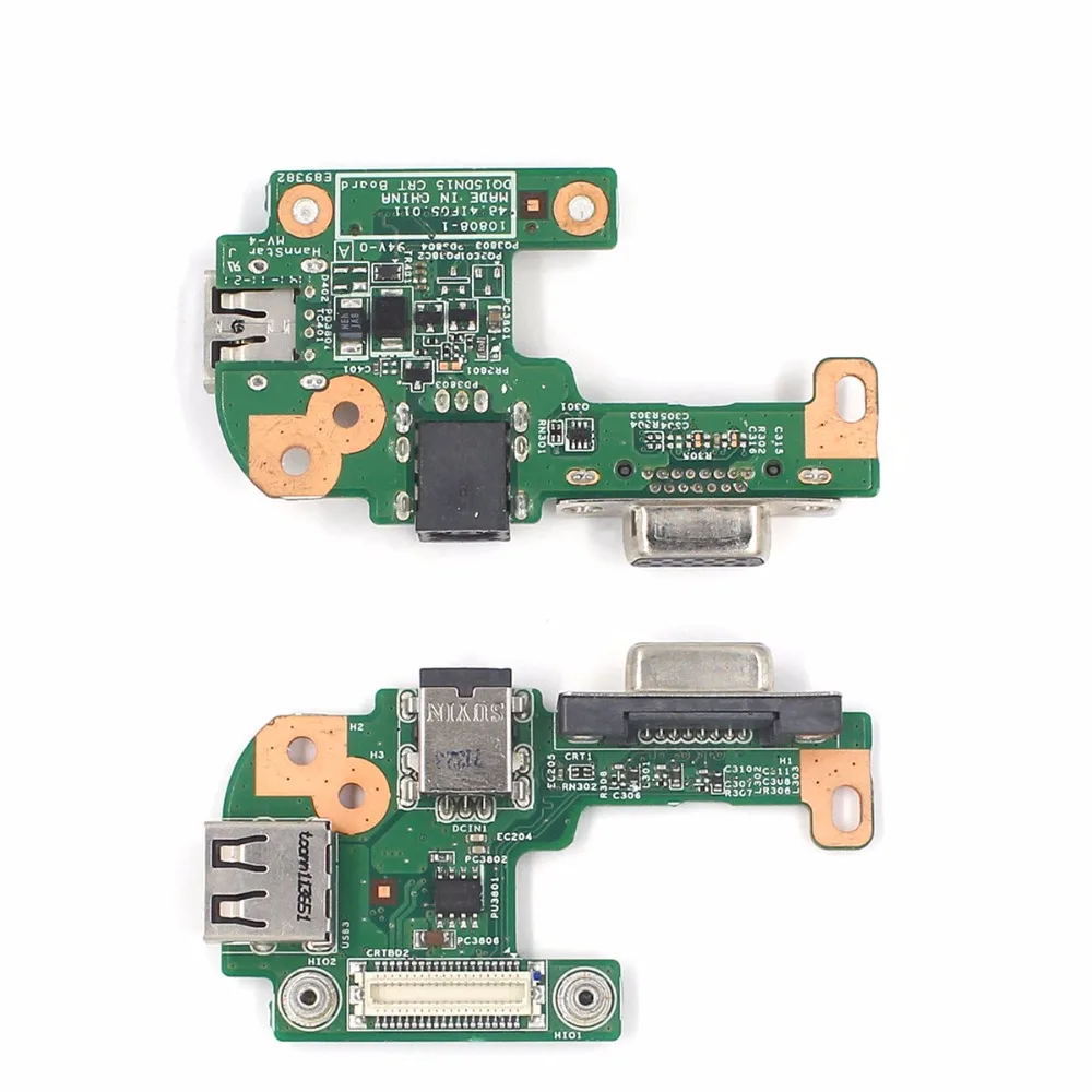 

Плата с разъемом питания постоянного тока, плата VGA с портом USB, оригинальная установка для Dell N5110 для Inspiron, стабильное качество