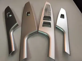 

4pcs Matte ABS Window Control Button Panel Cover Trim For Hyundai Tucson 2015