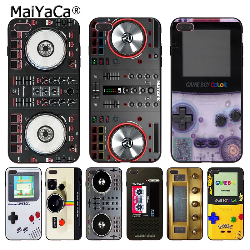 Gameboy Color Juego Retro Caja Del Teléfono Para iPhone 4S 5 5S se 5C 6 6S 7 8 Plus