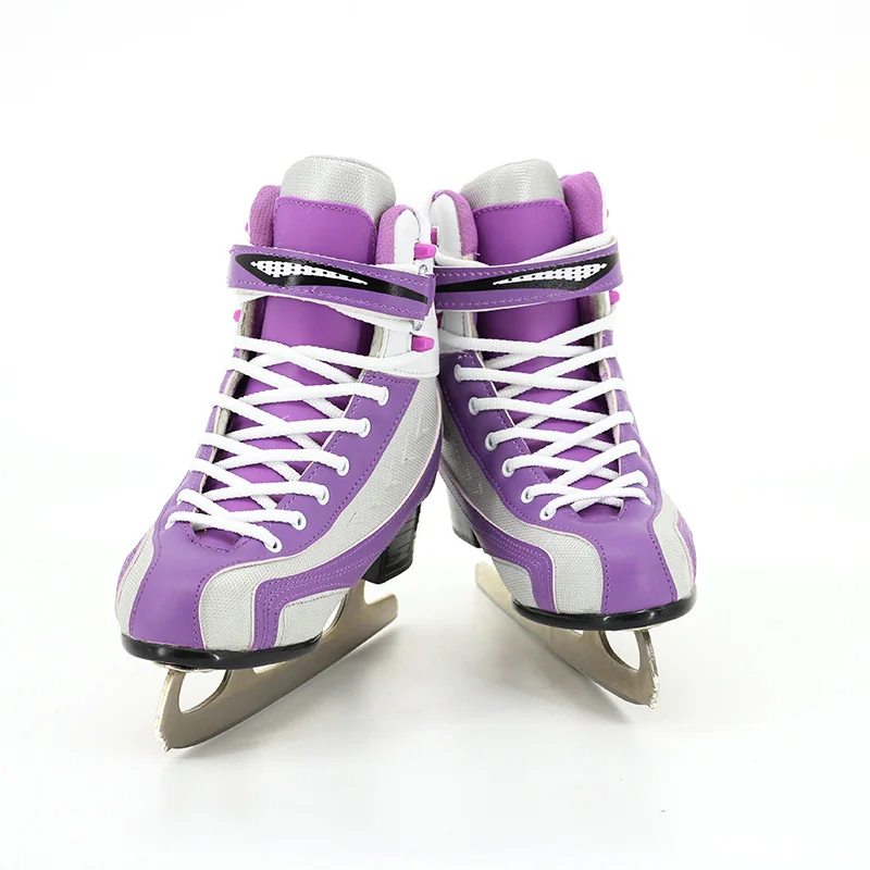 Japy الرقم تزلج على الجليد الرقص الجليد تزلج الخدع أحذية الكبار الطفل زلاجات ثلجية المهنية زهرة سكين الحقيقي الجليد Patines