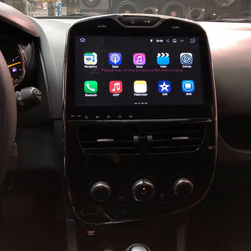 Perfect LiisLee Car Multimedia GPS Android DVD Audio Radio Stereo For Renault Lutecia Clio IV 2012~2018 Original Style Navigation NAVI 1